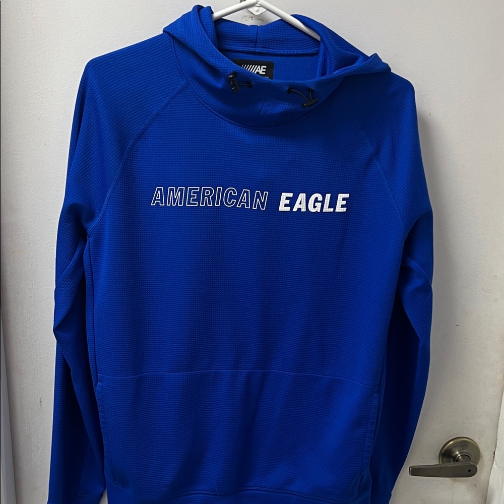 American Eagle Outfitters Blue Lightweight Jacket